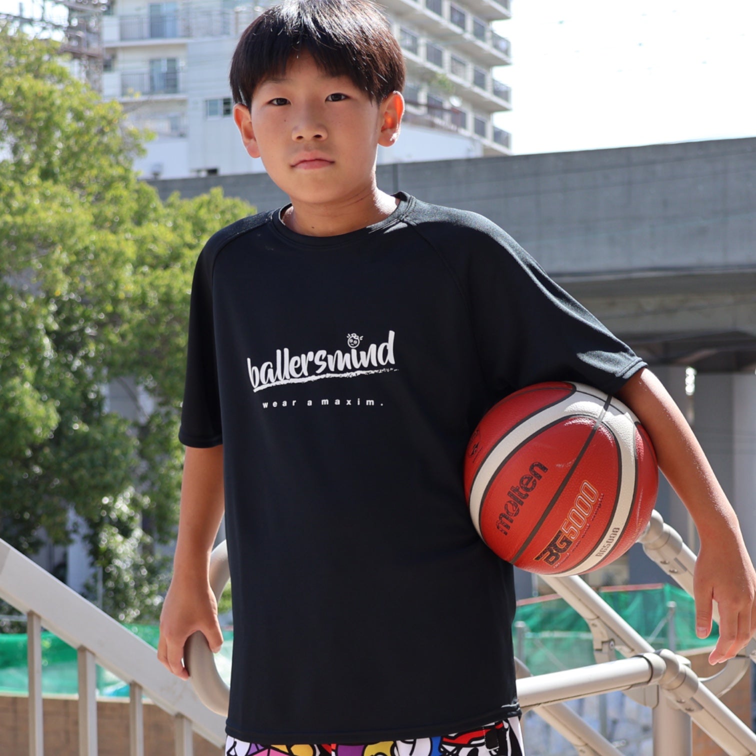 ballaholic cool long tee navy ロンT S - ウェア