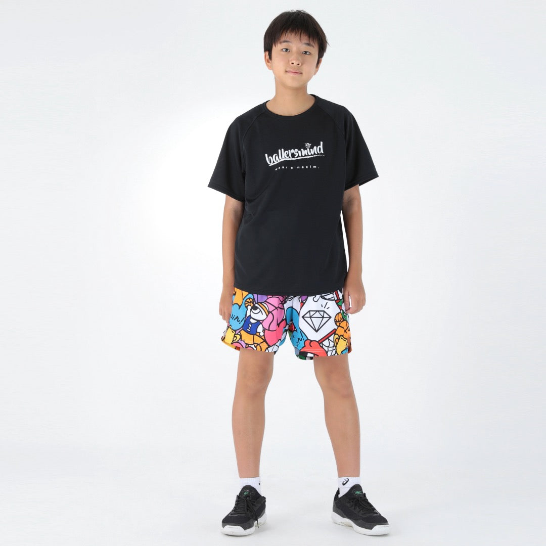 Colorful Diamond Basketball Pocket Short