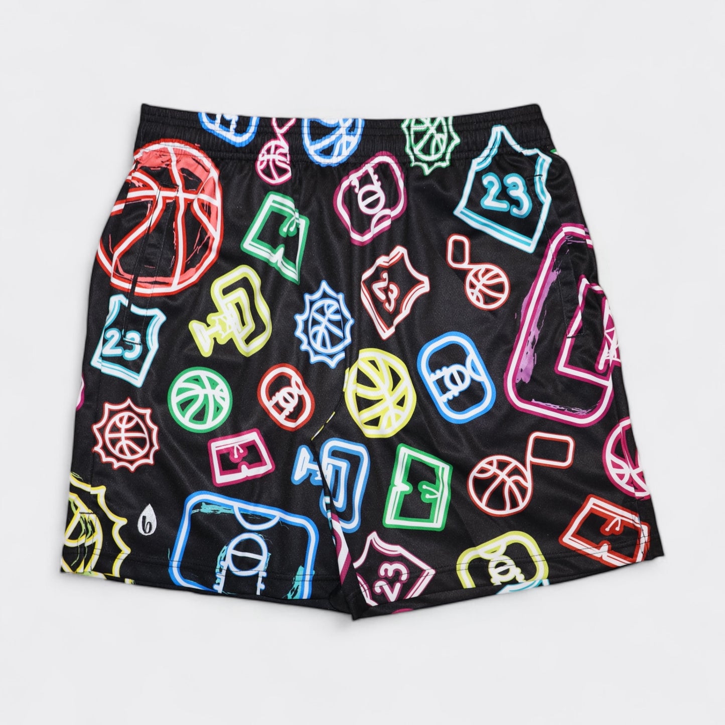 The Neon Basketball Pocket Short