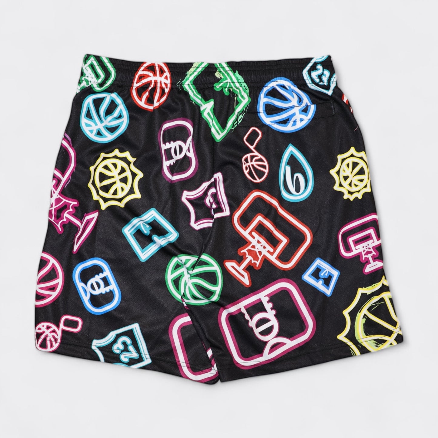 The Neon Basketball Pocket Short