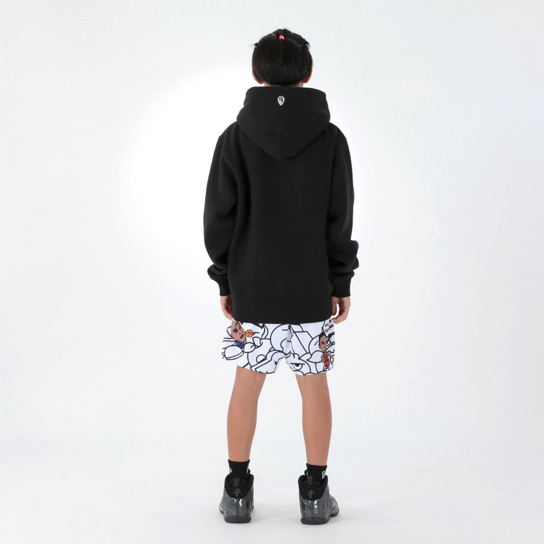 Art Court "DUNK?" Sweat Parka（Black）