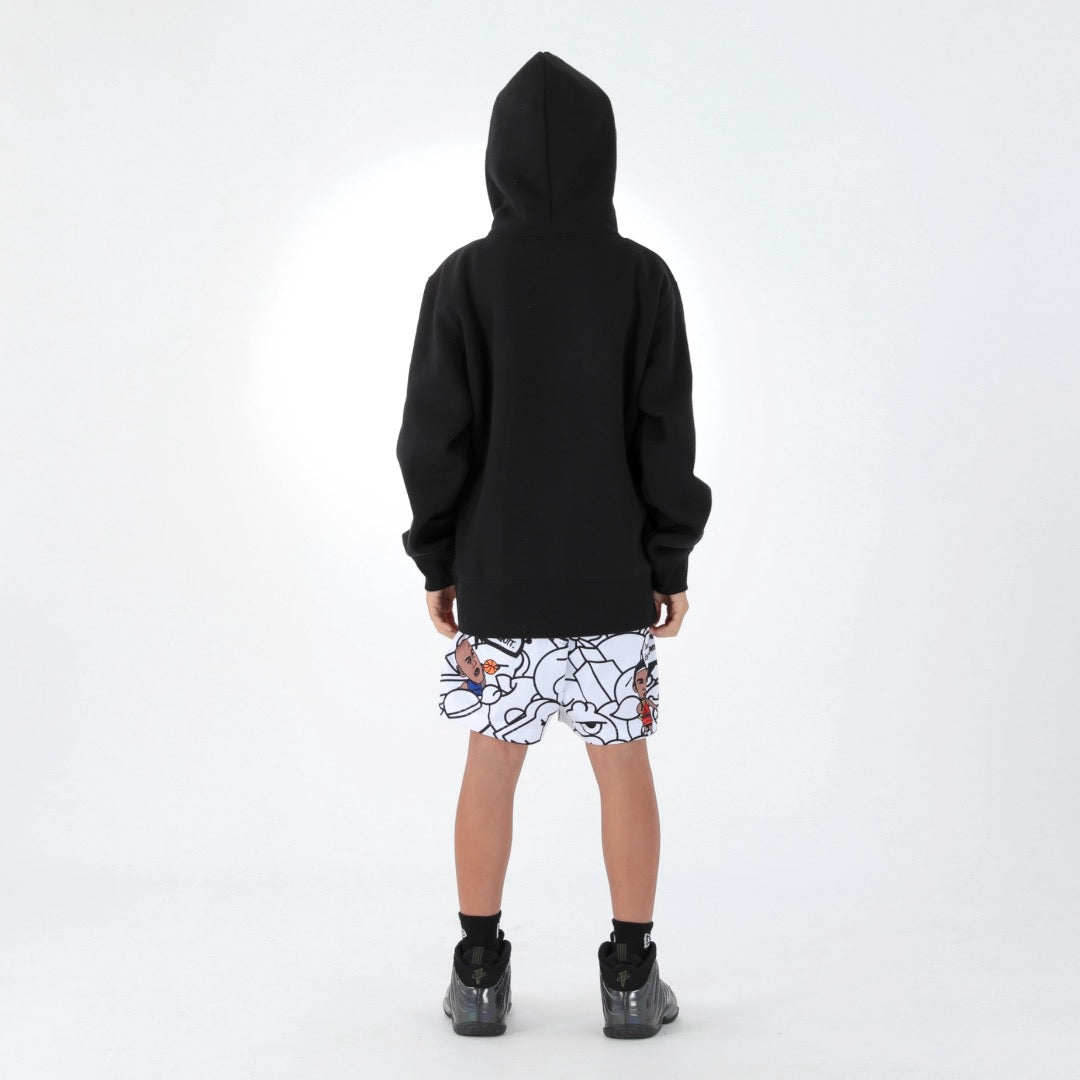 Art Court "DUNK?" Sweat Parka（Black）