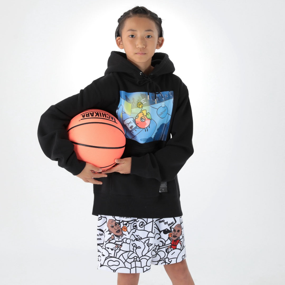 Art Court "DUNK?" Sweat Parka（Black）