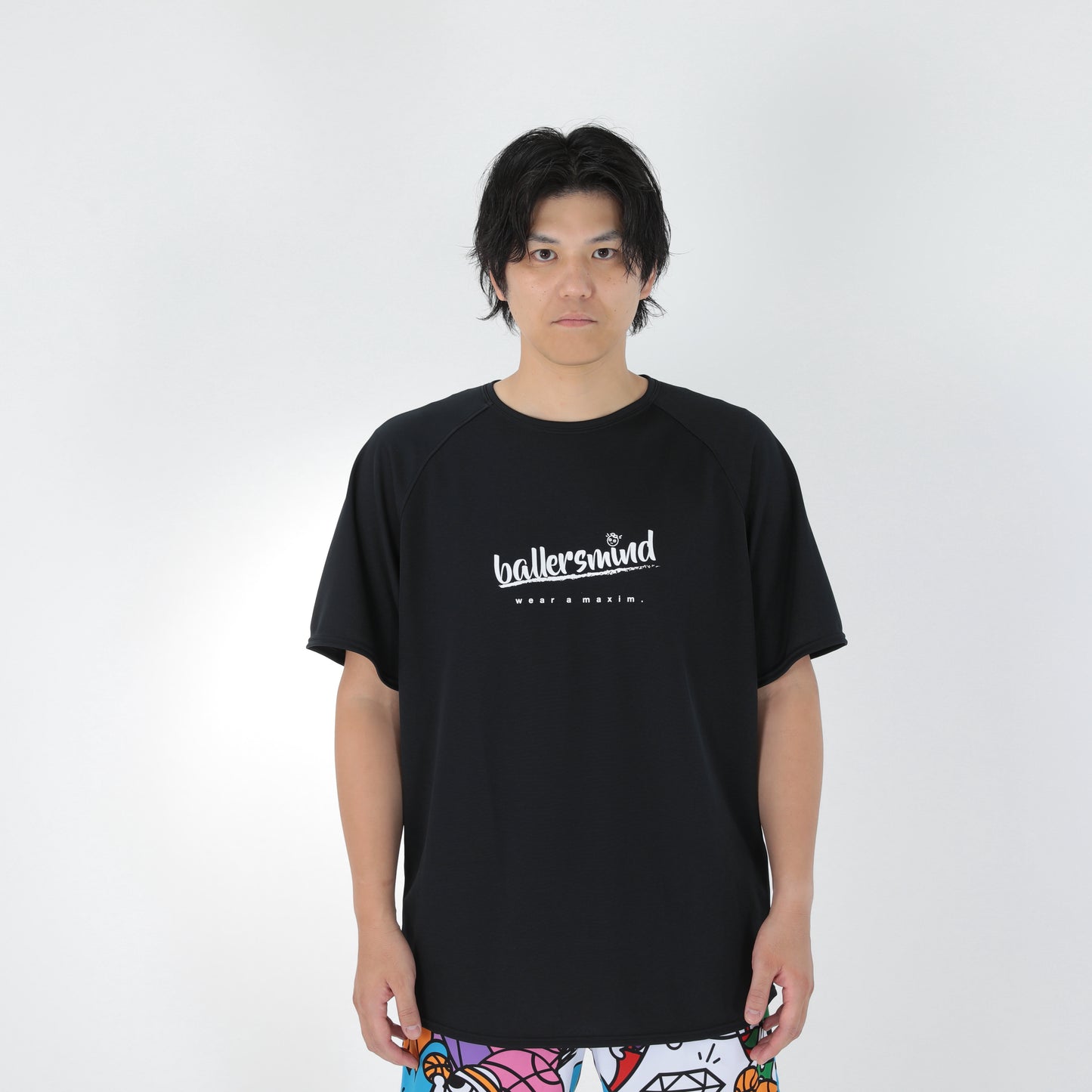 Apple Logo Cool Tee（Black）