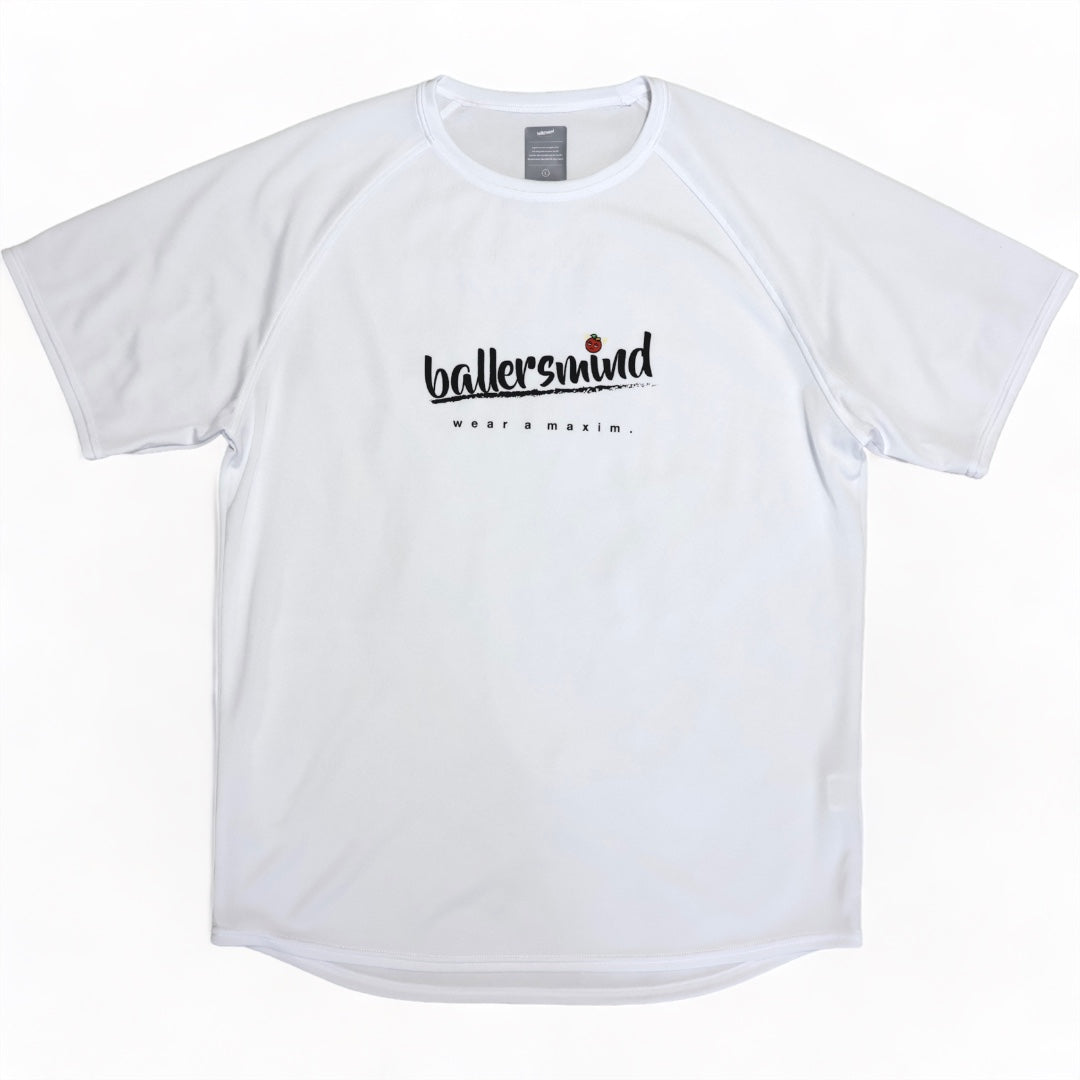 Apple Logo Cool Tee（White） – ballersmind